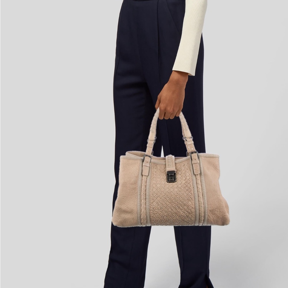 Bottega Veneta Roma Intrecciato Handbag